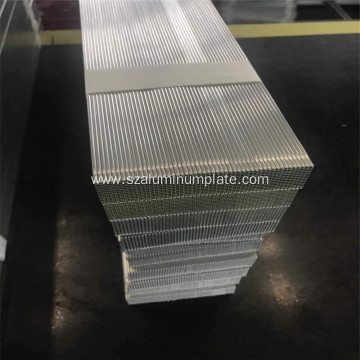 Micro channel aluminium flat oval tube